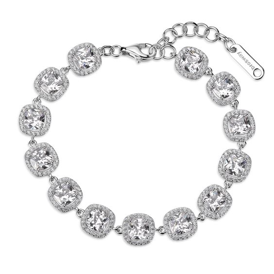 Bracciale Brosway Donna FANCY - INFINITE WHITE in Argento FIW159 - FIW159